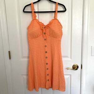 No Boundaries Women's Orange Dress